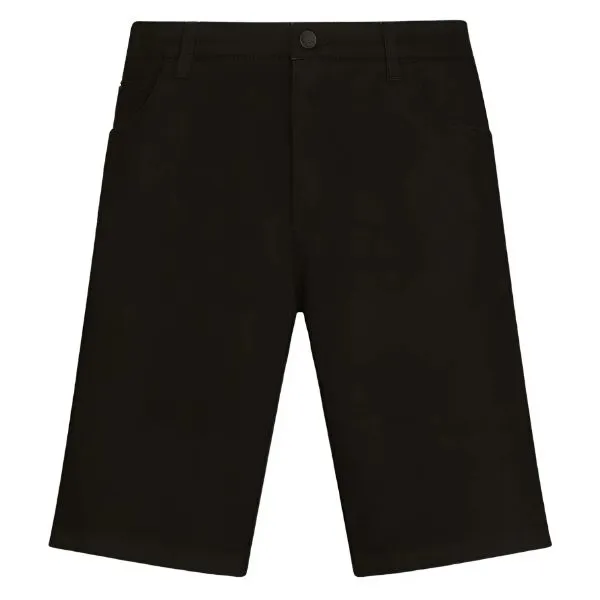 Quần Short Nam Dolce & Gabbana D&G In Black Denim GWNXAD G8CN9 S9001 Màu Đen Size 44
