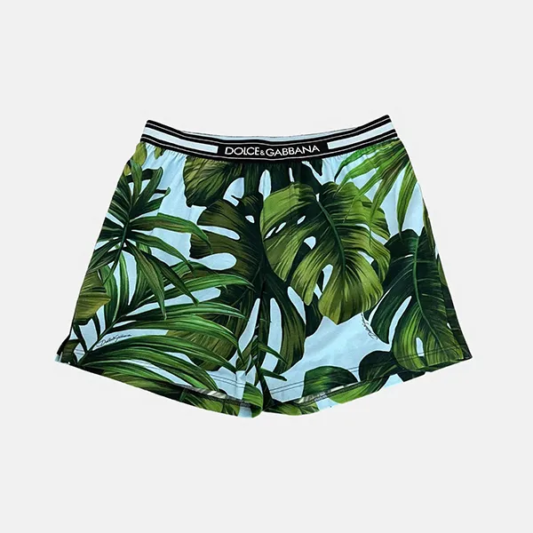 Quần Short Nam Dolce & Gabbana D&G M4B56J FSGWC Màu Xanh Họa Tiết Size 4 - Thời trang - Vua Hàng Hiệu