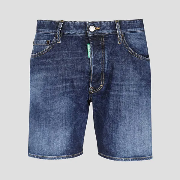 Quần Short Nam DSquared2 Blue Denim Wash Marine Fit S78MU0051 S30819 078 Màu Xanh Size 46 - Thời trang - Vua Hàng Hiệu