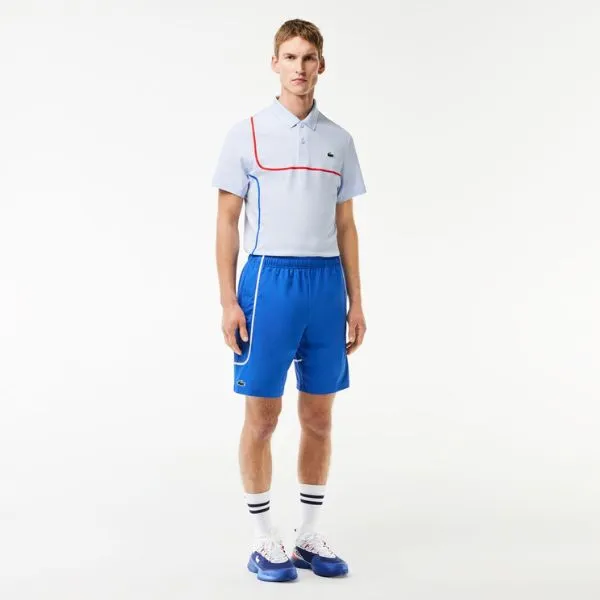 Quần Short Nam Lacoste Lightweight Unlined Tennis Shorts GH7460 IXW Màu Xanh Dương Size 3