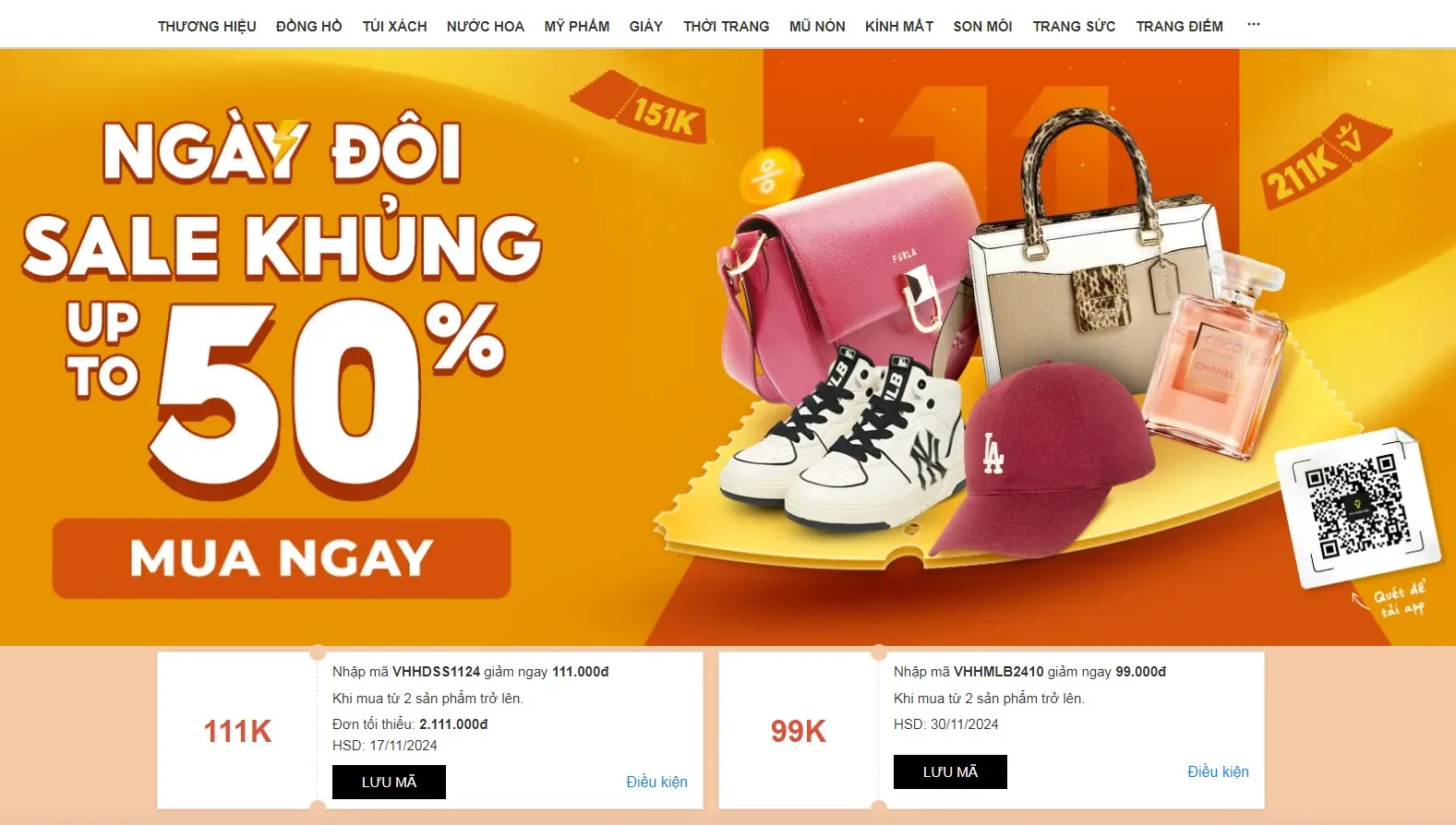 Mua Quà Single Day Chính Hãng tại Vua Hàng Hiệu