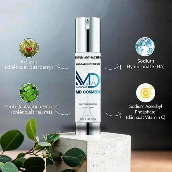 Serum Hỗ Trợ Sáng Da, Mờ Nám MD Cosmedi Sérum Anti-Taches 40ml - Mỹ phẩm - Vua Hàng Hiệu