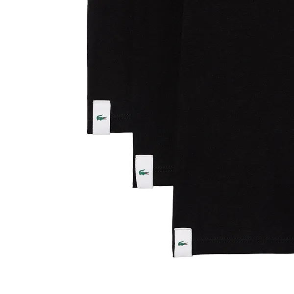 Set 3 Áo Thun Nam Lacoste V-Neck Regular Fit Undershirt 3-Pack TH3444 031 Màu Đen Size XS - Thời trang - Vua Hàng Hiệu