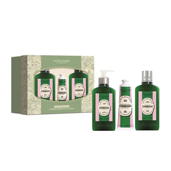 Set Chăm Sóc Da Body L'Occitane Holiday 24 Combawa Collection 3 Món - Mỹ phẩm - Vua Hàng Hiệu