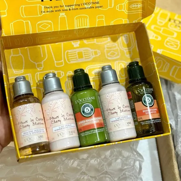 Set Chăm Sóc Da L'Occitane En Provence 5 Món - Mỹ phẩm - Vua Hàng Hiệu