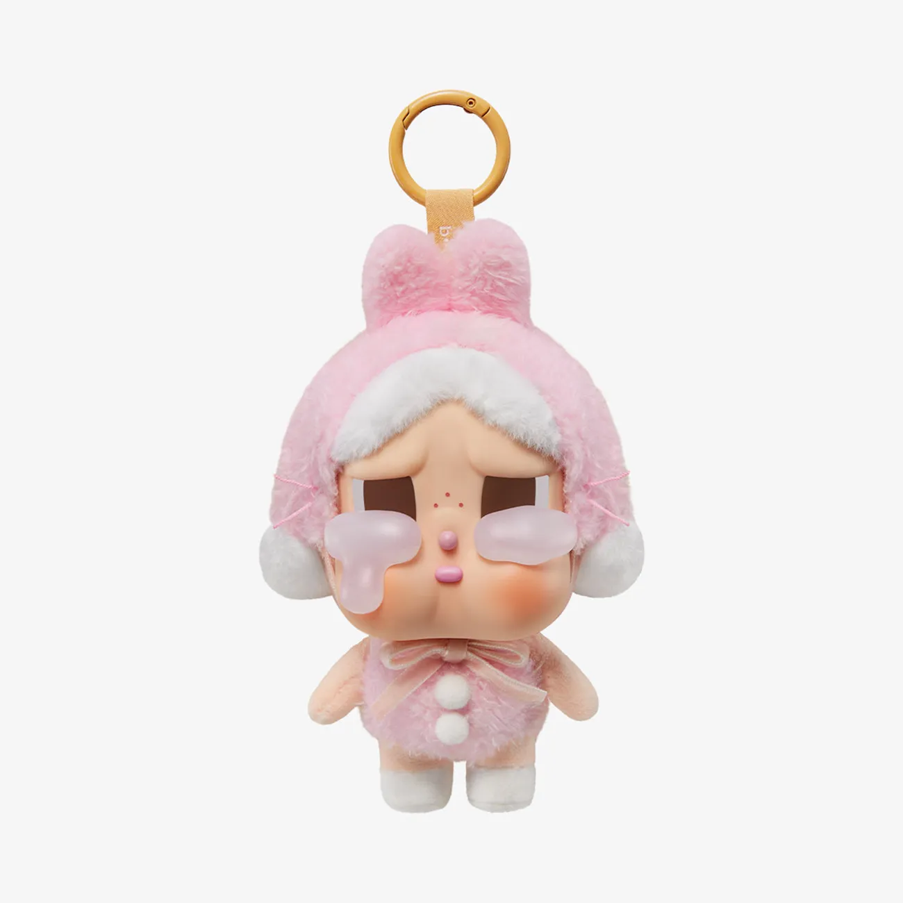 Set Móc Khóa Pop Mart Crybaby Crying Again Series Vinyl Face Plush Blind Box Phối Nhiều Màu