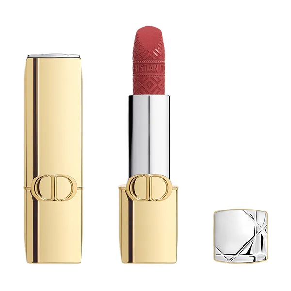Son Dior Rouge Dior Lipstick Limited Edition Golden Case 720 Velvet Màu Đỏ Hồng Nâu