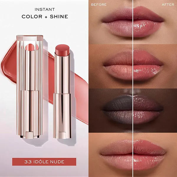 Son Dưỡng Lancôme Lip Idôle Squalane Butterglow 33 Idôle Màu Hồng Nude - Son Môi - Vua Hàng Hiệu