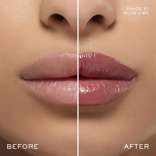 Son Dưỡng Lancôme Lip Idôle Squalane Butterglow 51 Nude Vibes Màu Nâu Tây - Son Môi - Vua Hàng Hiệu