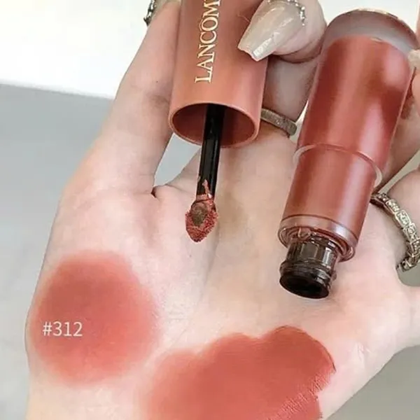 Son Kem Lancôme L’absolu Rouge Intimatte Liquid 312 Nude Reveal 6ml Màu Đỏ Gạch - Son Môi - Vua Hàng Hiệu