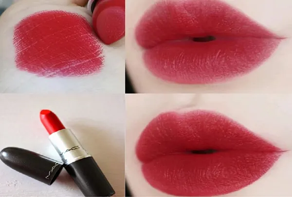 Son MAC Ruby Woo 707 - Sắc Đỏ Siêu Lì Cổ Điển - Son Môi - Vua Hàng Hiệu