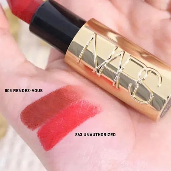 Son Nars Ultimate Luxury Explicit Lipstick 805 Rendez-Vous Màu Đỏ Nâu - Son Môi - Vua Hàng Hiệu
