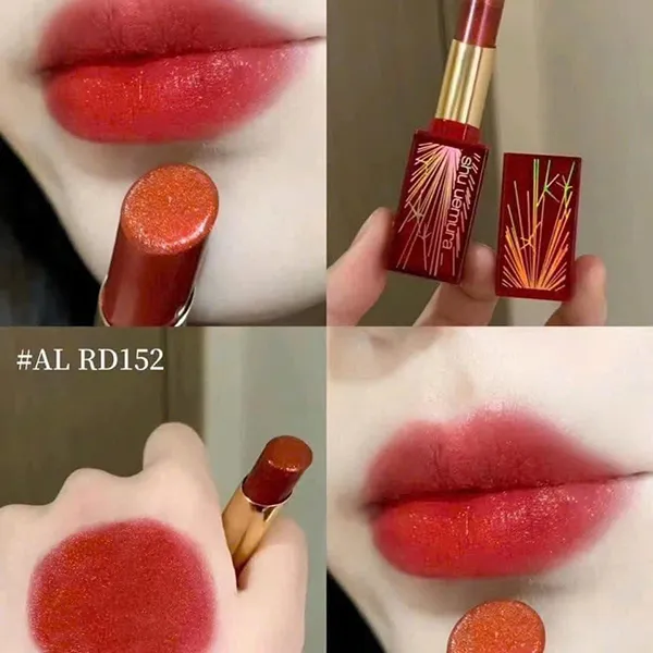 Son Shu Uemura Rouge Unlimited Amplified Lacquer AL RD 152 Màu Đỏ, 3g