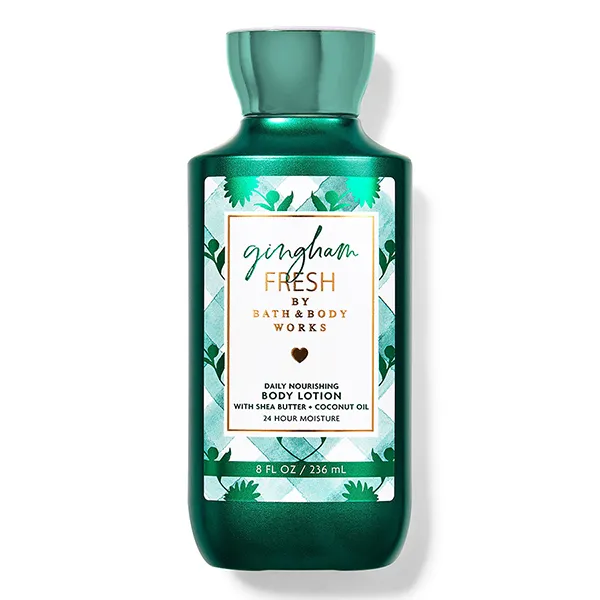 Sữa Dưỡng Thể Bath & Body Works Gingham Fresh Body Lotion 236ml - Mỹ phẩm - Vua Hàng Hiệu