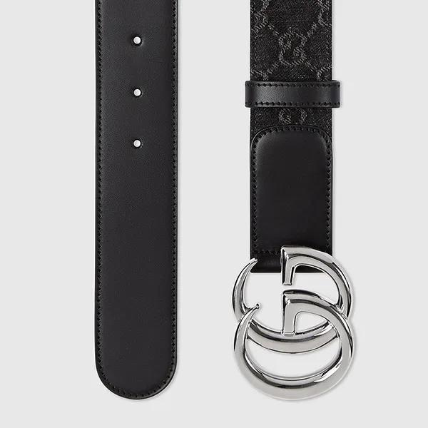 Thắt Lưng Gucci GG Marmont Wide Belt 400593FAC2F8450 Màu Đen Size 90 - Thắt lưng - Vua Hàng Hiệu