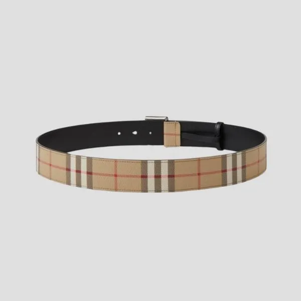 Thắt Lưng Nam Burberry With TB Logo Belt 8070294 Phối Màu Size 90
