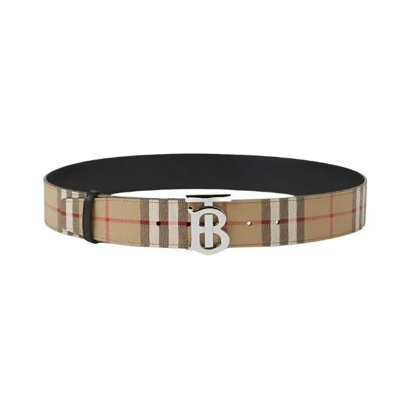 Thắt Lưng Nam Burberry With TB Logo Belt 8070294 Phối Màu Size 90