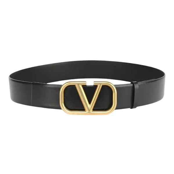 Thắt Lưng Nam Valentino Black Leather With V Logo Belt 3Y2T0Q87ECU 0NO Màu Đen Size 90 - Thắt lưng - Vua Hàng Hiệu