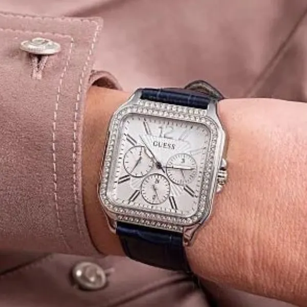 Đồng Hồ Nữ Guess Highline Blue Tone Watch GW0309L1 Màu Xanh Navy - Đồng hồ - Vua Hàng Hiệu
