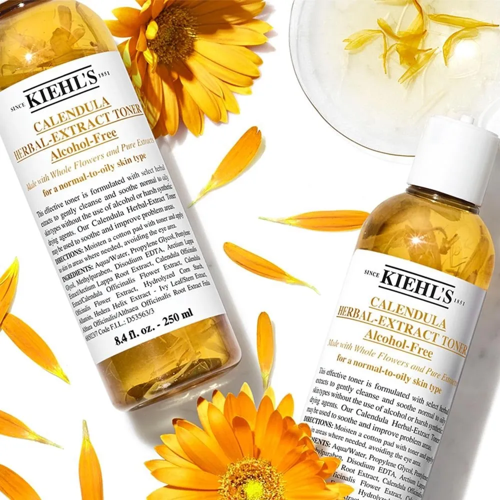 Kiehl's Calendula Herbal Extract Alcohol-Free Toner - Nước Hoa Cúc Không Cồn