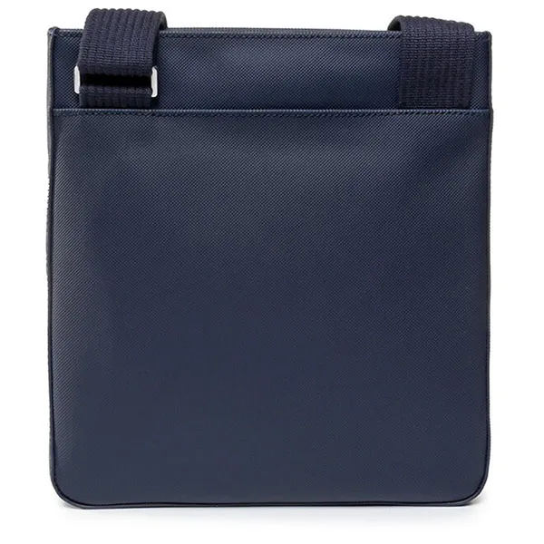 Túi Đeo Chéo Lacoste Flat Crossover Bag NH2850 021 Màu Xanh Navy
