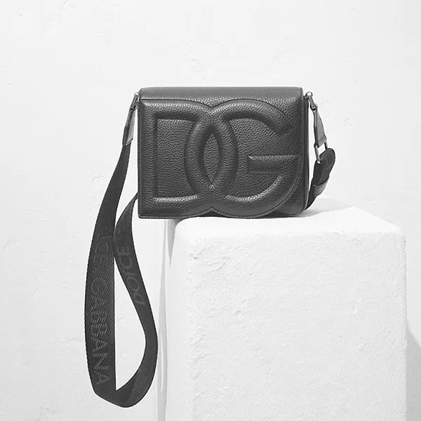 Túi Đeo Chéo Nam Dolce & Gabbana D&G BM7290 A8034 80748 Màu Xám Đen