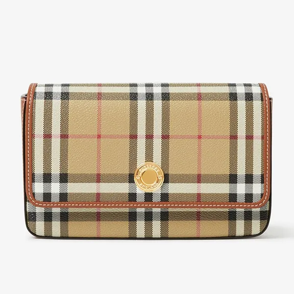 Túi Đeo Chéo Nữ Burberry Hampshire Crossbody Bag 80704211 Màu Beige - Túi xách - Vua Hàng Hiệu