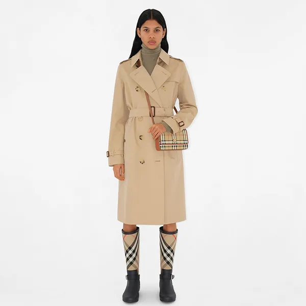 Túi Đeo Chéo Nữ Burberry Hampshire Crossbody Bag 80704211 Màu Beige - Túi xách - Vua Hàng Hiệu
