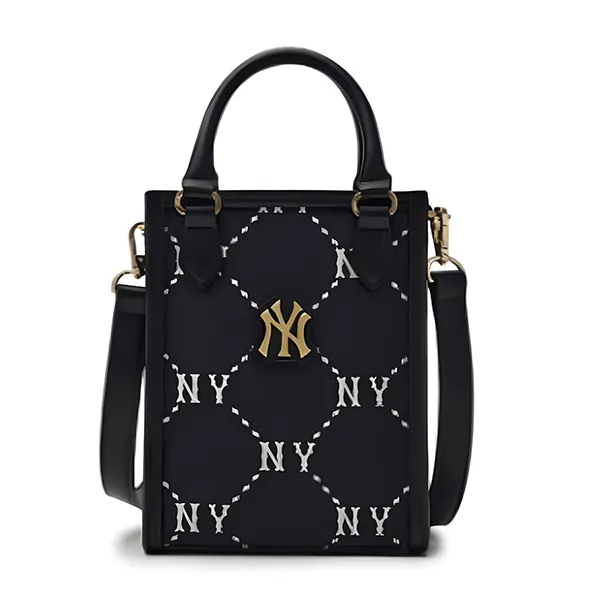 Túi Đeo Chéo Trẻ Em MLB Monogram New York Yankees 7ACRMD35N Màu Đen - Túi xách - Vua Hàng Hiệu