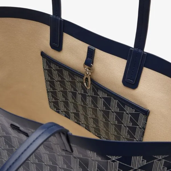 Túi Tote Nữ Lacoste Zely Tote With Pouch NF4344ZE M43 Màu Xanh Navy