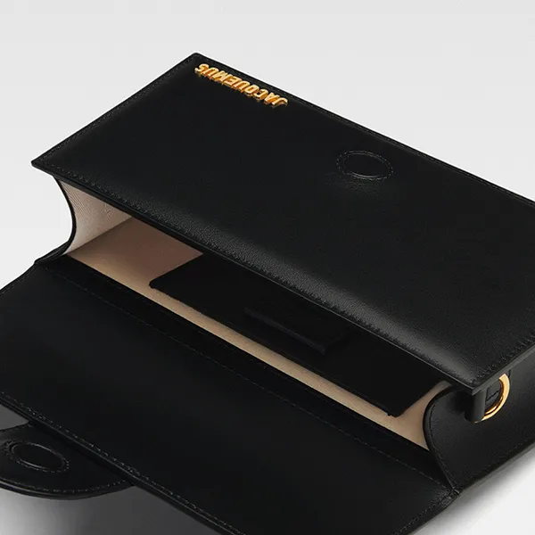 Túi Xách Nữ Jacquemus Le Grand Bambino Top-Handle Bag Size 23 Màu Đen - Túi xách - Vua Hàng Hiệu