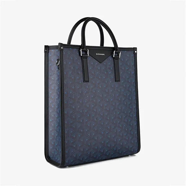 Túi Xách Tay Nam Giovanni GBB0049-1 Màu Xanh Navy Đậm - Túi xách - Vua Hàng Hiệu