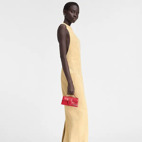 Túi Xách Tay Nữ Jacquemus Le Bambino Le Chouchou Small Flap Handbag 213BA006-3128-470 Màu Đỏ