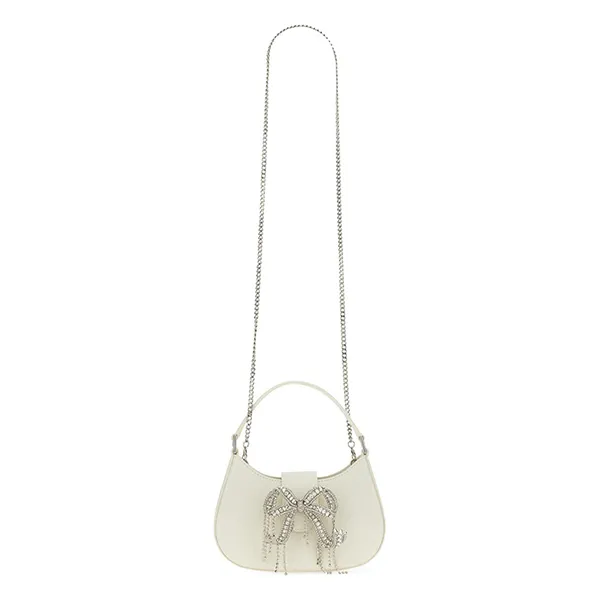 Túi Xách Tay Nữ Self-Potrait In White Leather RS24320C Cream Màu Kem - Túi xách - Vua Hàng Hiệu
