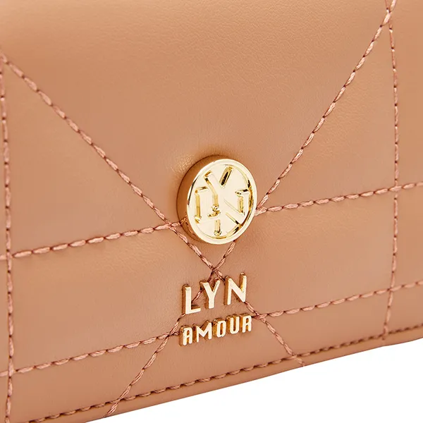 Ví Nữ Lyn Iris Short Wallet LL24FWF015 Màu Nude