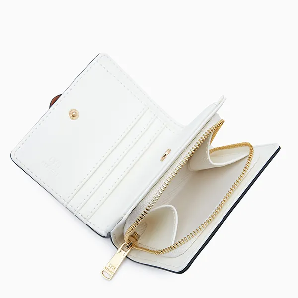 Ví Nữ Lyn Vivienne Short Wallet LL24FWF027 Màu Trắng