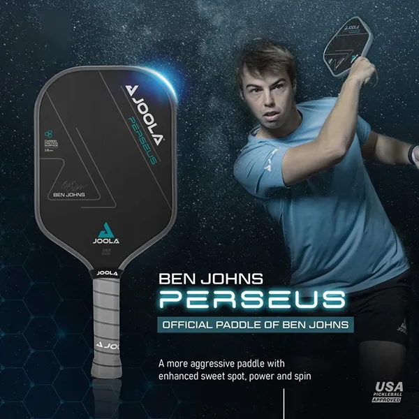 Vợt Pickleball Joola Ben Johns Perseus CFS 16mm Màu Đen - Pickleball - Vua Hàng Hiệu