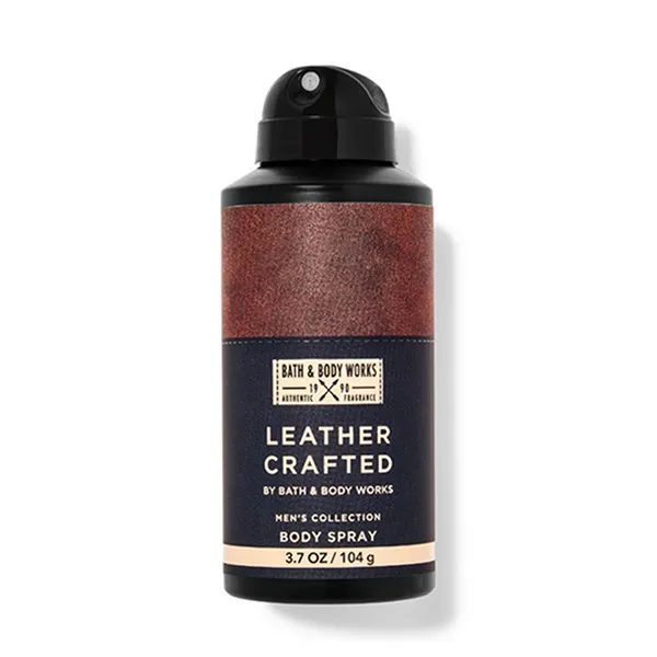 Xịt Thơm Toàn Thân Nam Bath & Body Works Body Spray Leather Crafted 104g