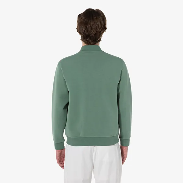 Áo Bomber Nam Lacoste Men's Stadium Sweat Jumper Bomber Jacket SH120E 54G Màu Xanh Lá Size S - Thời trang - Vua Hàng Hiệu