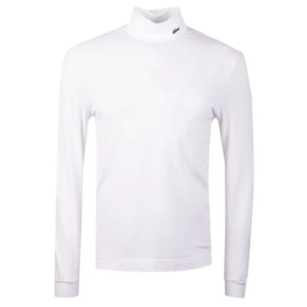 Áo Giữ Nhiệt Nam Lacoste Men's Turtleneck Stretch Organic Cotton Piqué UH2421 001 Màu Trắng Size 2 - Thời trang - Vua Hàng Hiệu