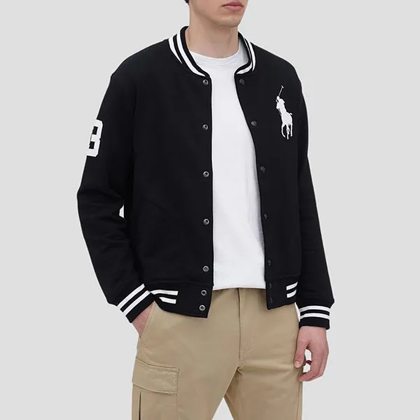 Áo Khoác Bomber Nam Ralph Lauren Black - 710951717001 Màu Đen Size XS - Thời trang - Vua Hàng Hiệu