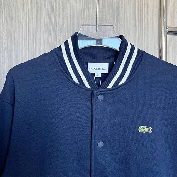 Áo Khoác Nam Lacoste Men's Logo Back Blue Sweaters SH0969 51 166 Màu Xanh Navy Size S - Thời trang - Vua Hàng Hiệu