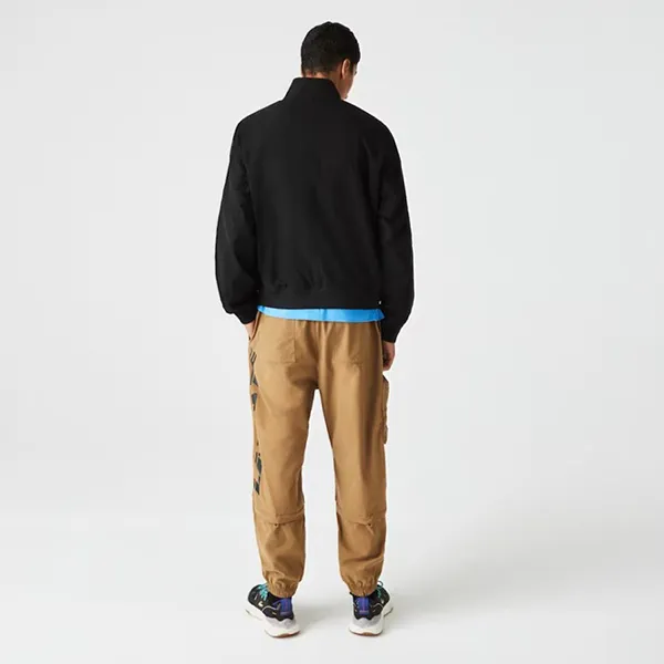 Áo Khoác Nam Lacoste Men's Water Repellent Light Twill Jacket BH0538 031 Màu Đen Size 46 - Thời trang - Vua Hàng Hiệu