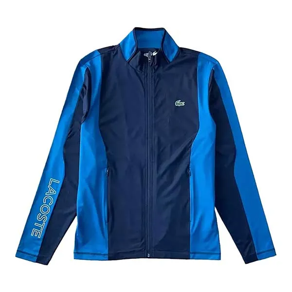 Áo Khoác Nỉ Nam Lacoste Sweatshirt SH4872-Y06 Phối Màu Xanh Size 3