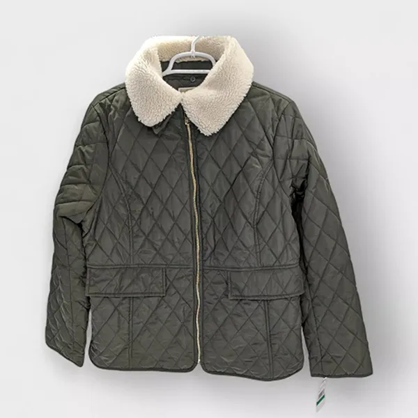 Áo Khoác Nữ Michael Kors MK Women's Puffer Jacket M425135Q47 Màu Rêu Size S