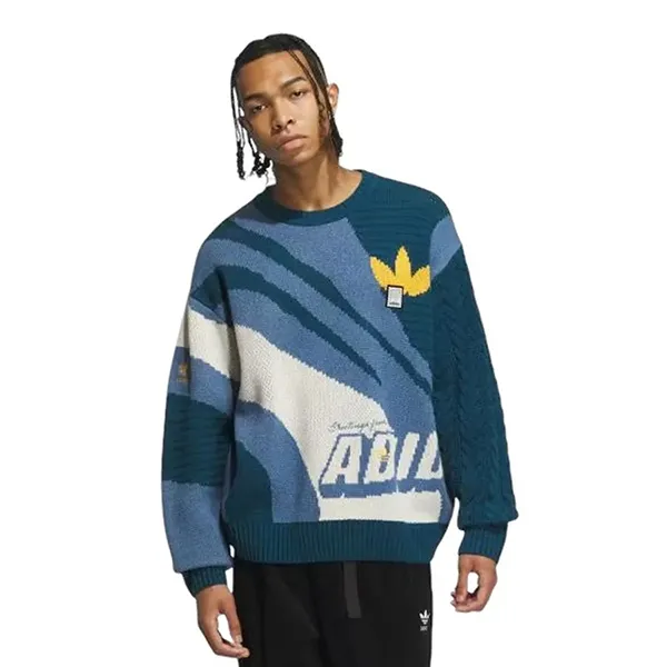 Áo Len Nam Adidas Originals The Safe Place Pants IN0986 Màu Xanh Size M