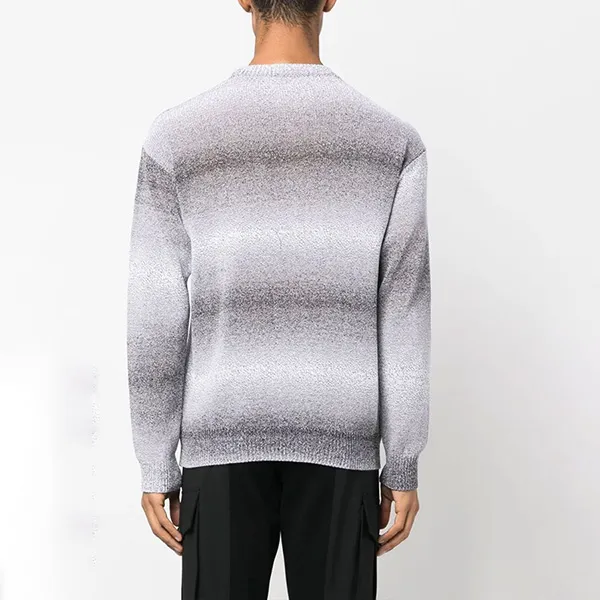 Áo Len Nam Dsquared2 Jumper With Logo Sweater S74HA1316 Màu Xám Size S