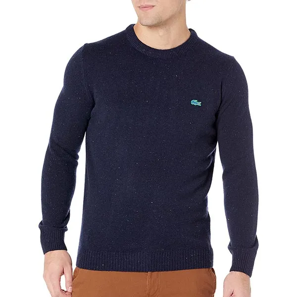 Áo Len Nam Lacoste AH2341-51 Màu Xanh Navy Size 4 - Thời trang - Vua Hàng Hiệu