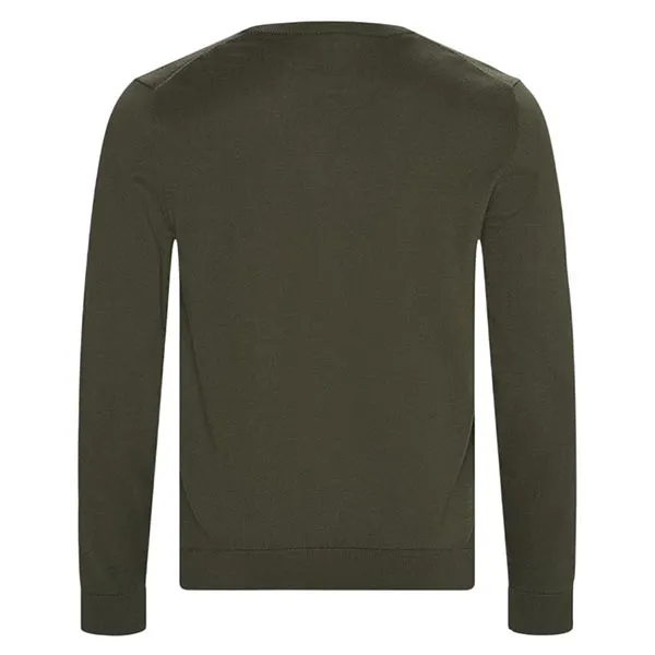 Áo Len Nam Lacoste Regular Crewneck Cotton Sweater AH7004 51 AM4 Màu Xanh Rêu Size S - Thời trang - Vua Hàng Hiệu