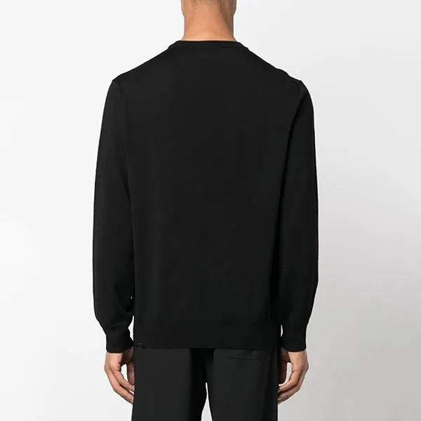 Áo Len Nam Neil Barrett Lightning Bolt Jumper PBMA083 Màu Đen Size S